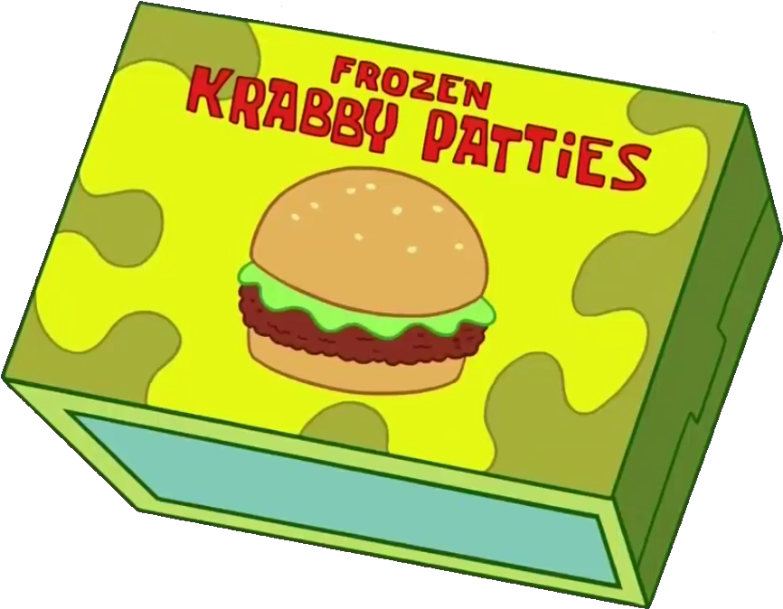 Cover - Spongebob Frozen Krabby Patties (876x683), Png Download