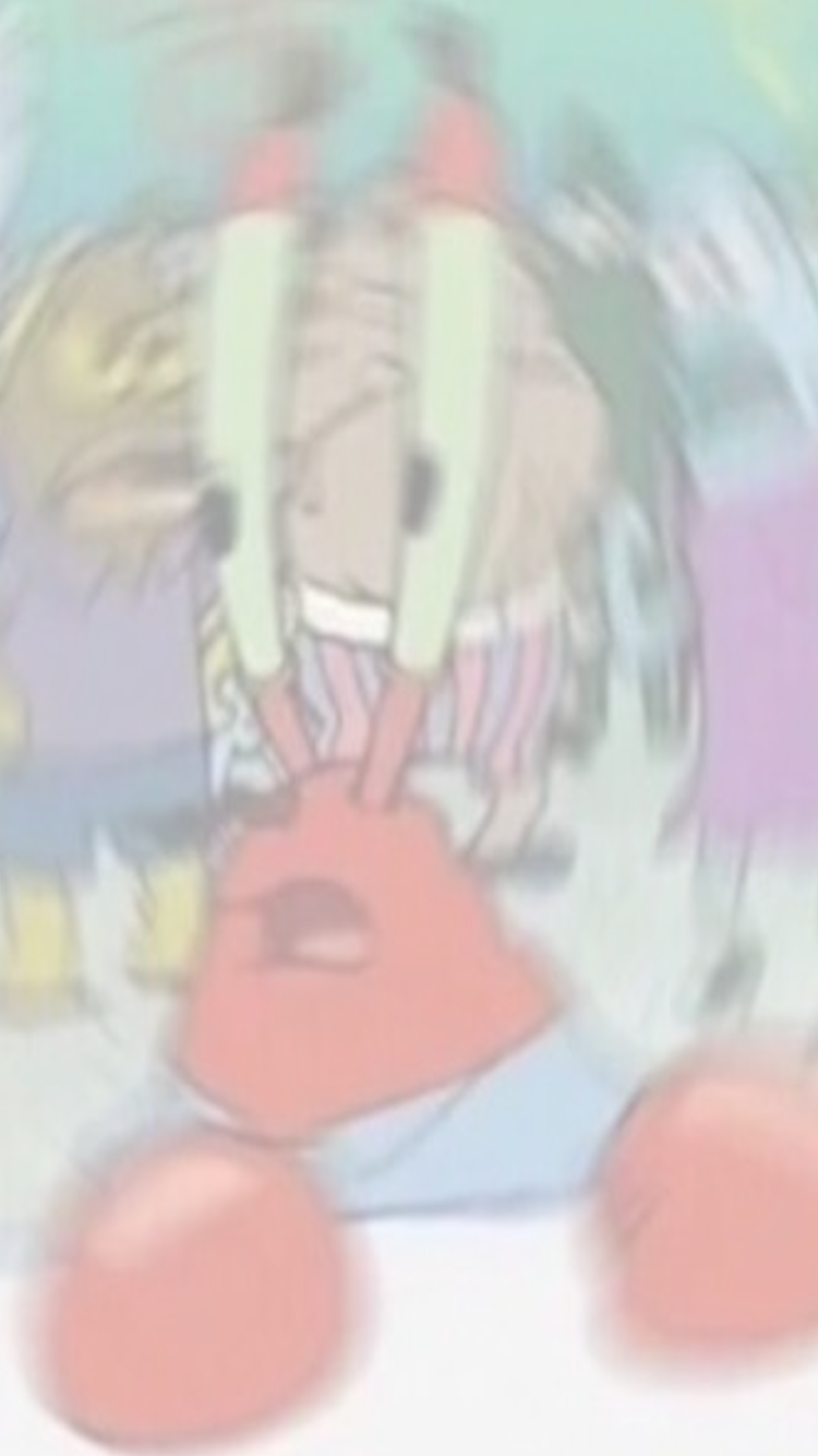 Filterdazed Mr Krabs Meme - Anxious Krabs Clario Pendant Necklace (750x1334), Png Download