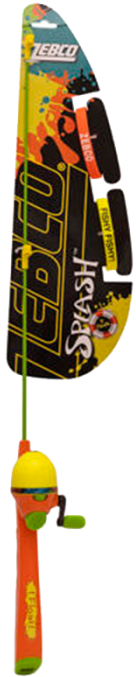 Zebco Kids Splash Floating Fishing Pole - Zebco Youth Splash Combo With Plug (700x700), Png Download