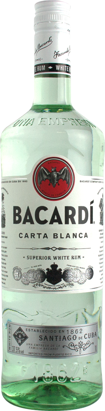 Bacardi 1l - Bacardi (1500x1500), Png Download