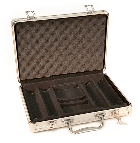 100 Poker Chips Case - Casino Token (500x500), Png Download