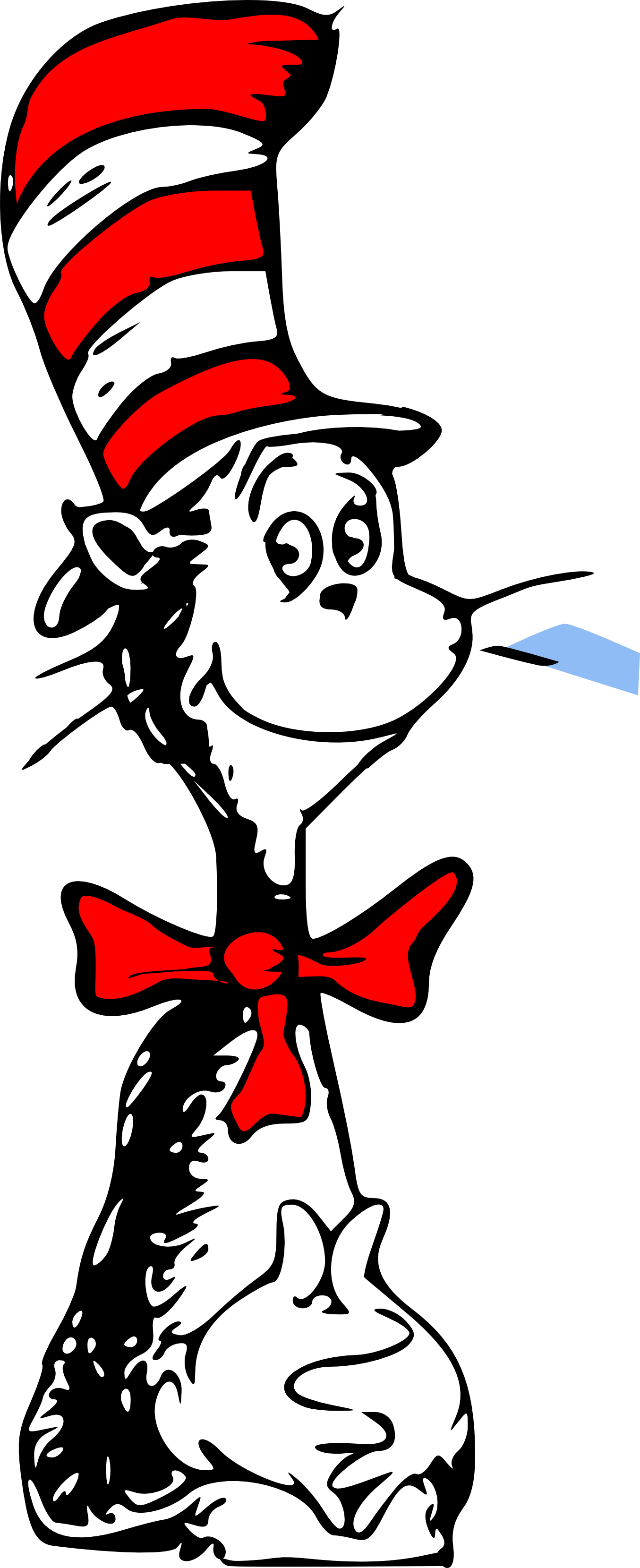 Wall Dr Seuss Cat In Hat Character For Kids Room - You Know You Re In Love When You Can T Fall Asleep (1355x3319), Png Download