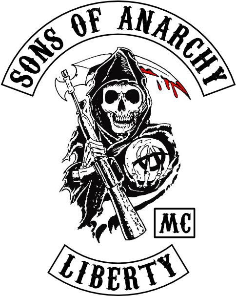 Sons Of Anarchy Reaper Logo (573x605), Png Download