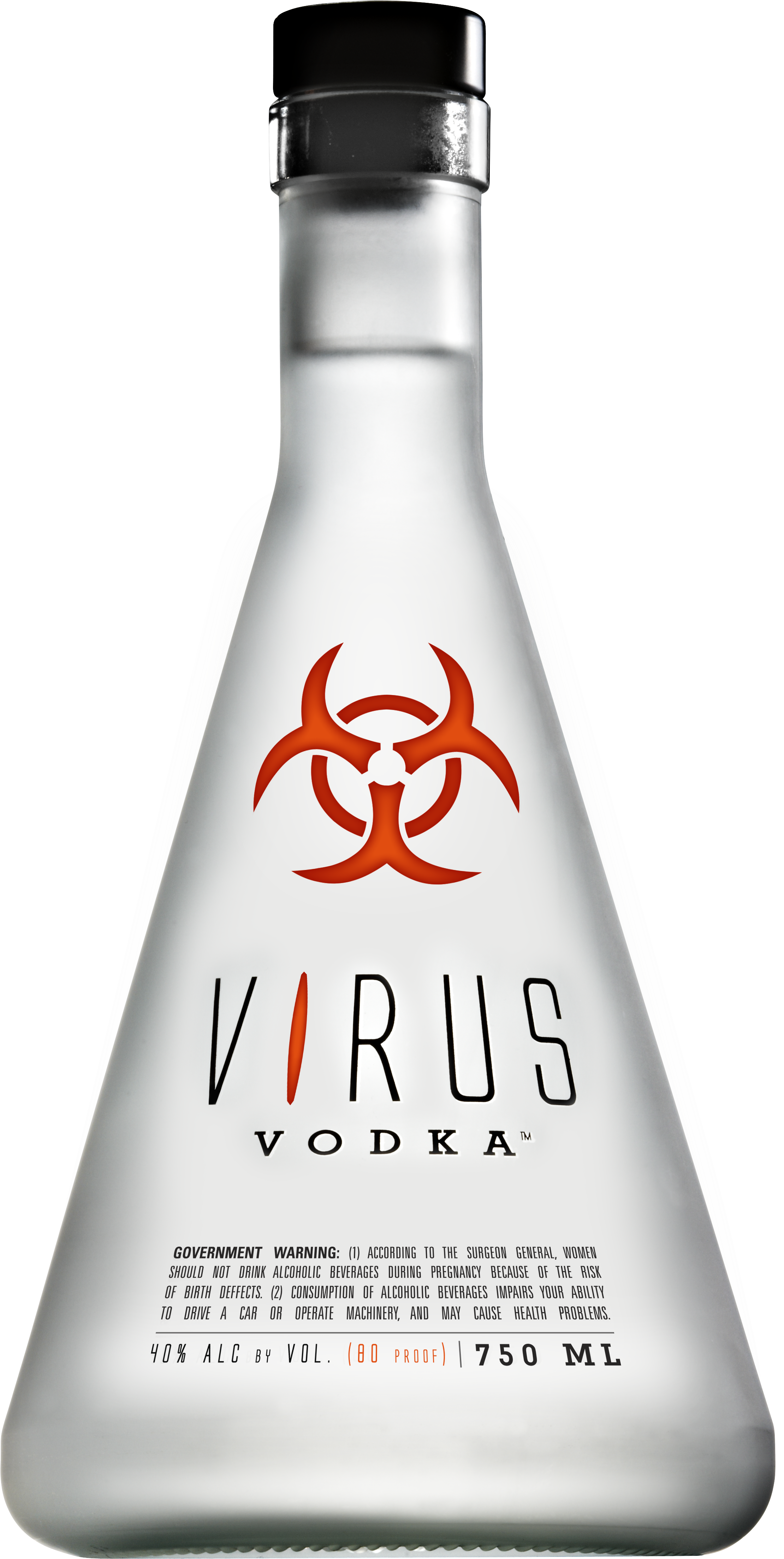 Svg Free Stock Virus Vodka Brands Bottles Design Pinterest - Virus Vodka (2861x4717), Png Download