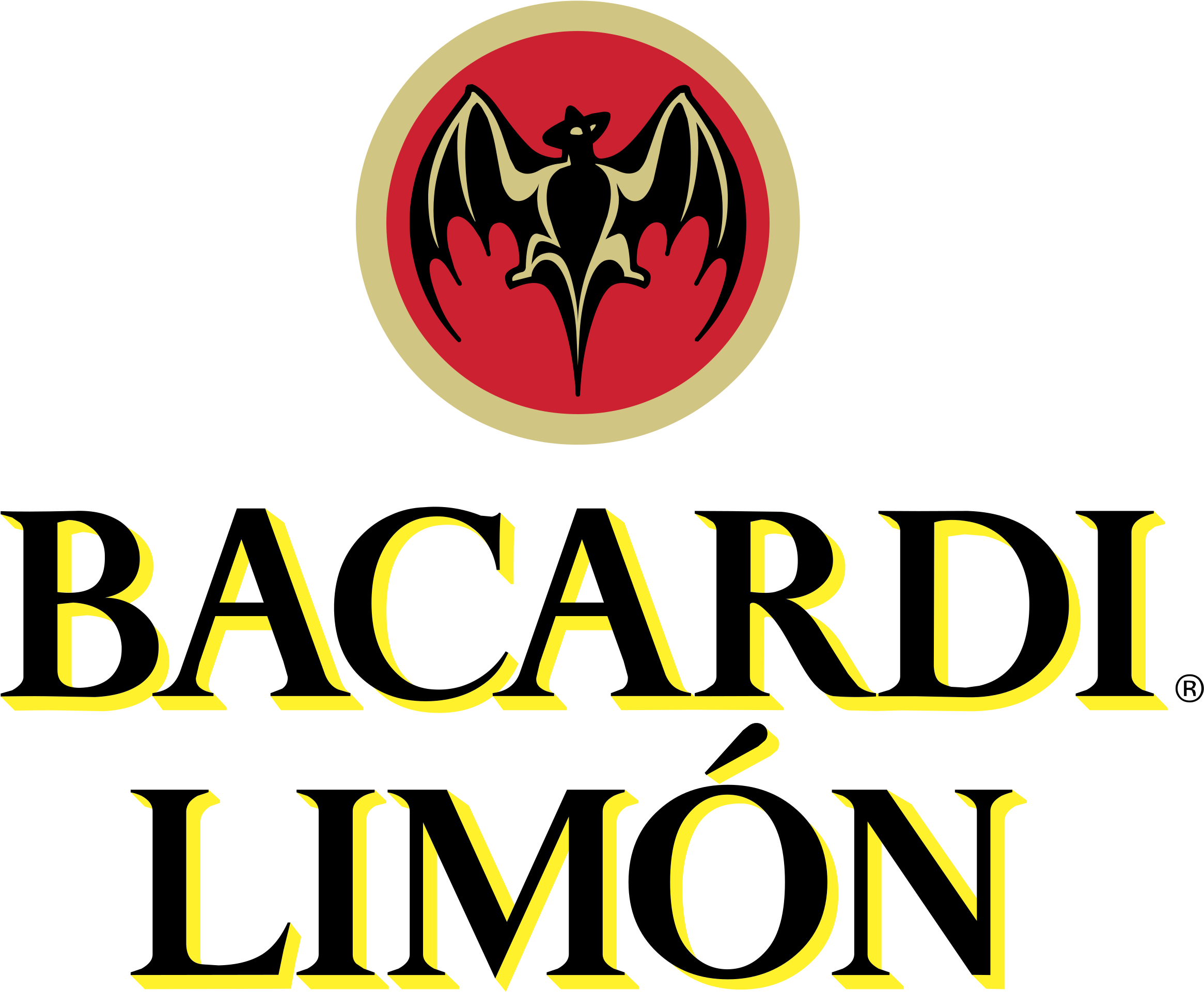 Bacardi Limon 01 Logo Png Transparent - Empire Merchandising 537485 Printed Mirror With Plastic (2400x2400), Png Download