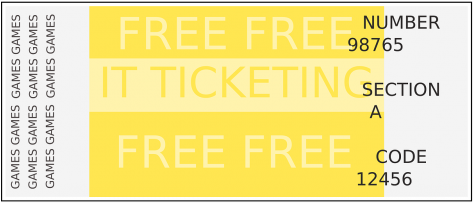 Admission Ticket,entrance One,stamp - Ticket (500x250), Png Download