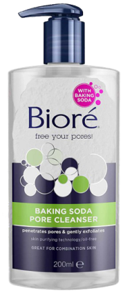 Prevnext - Biore Baking Soda Liquid Cleanser 200ml (500x535), Png Download