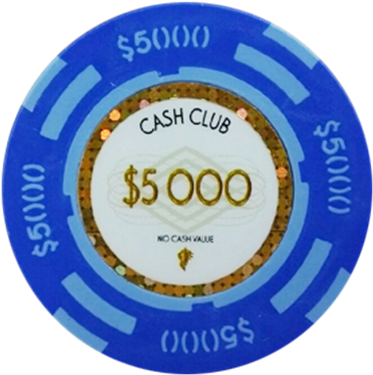 Picture Of 12797 Poker Chip "cash Club" 14gr Value - Label (400x399), Png Download