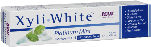 Xyliwhite™ Platinum Mint Toothpaste Gel With Baking - Now Xyliwhite Baking Soda Toothpaste, Platinum Mint, (620x620), Png Download