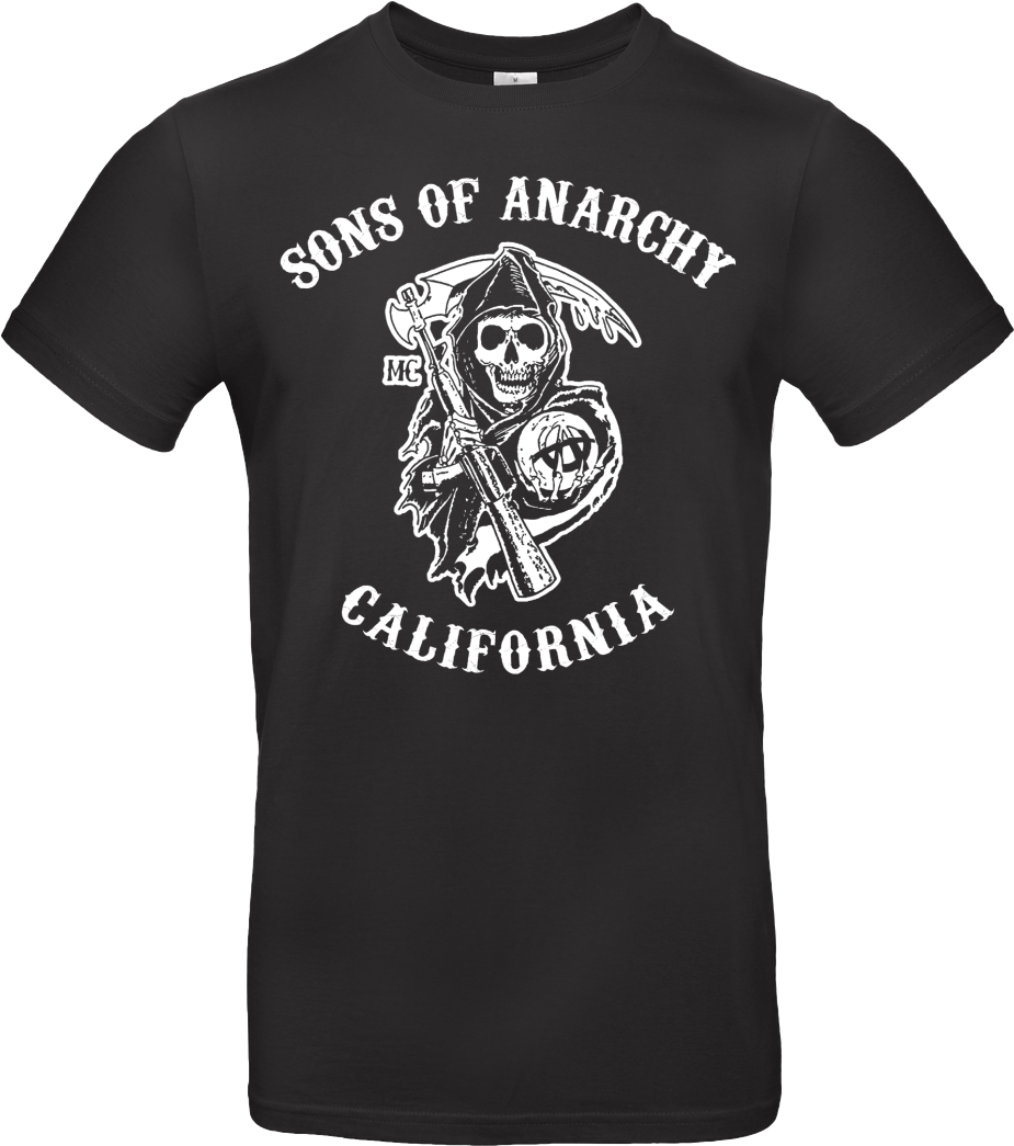 3dsupply Original Sons Of Anarchy T-shirt B&c Exact (1044x1044), Png Download