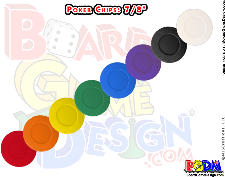 Poker Chips 7/8" - Monopoly Houses And Hotels Pieces (800x600), Png Download