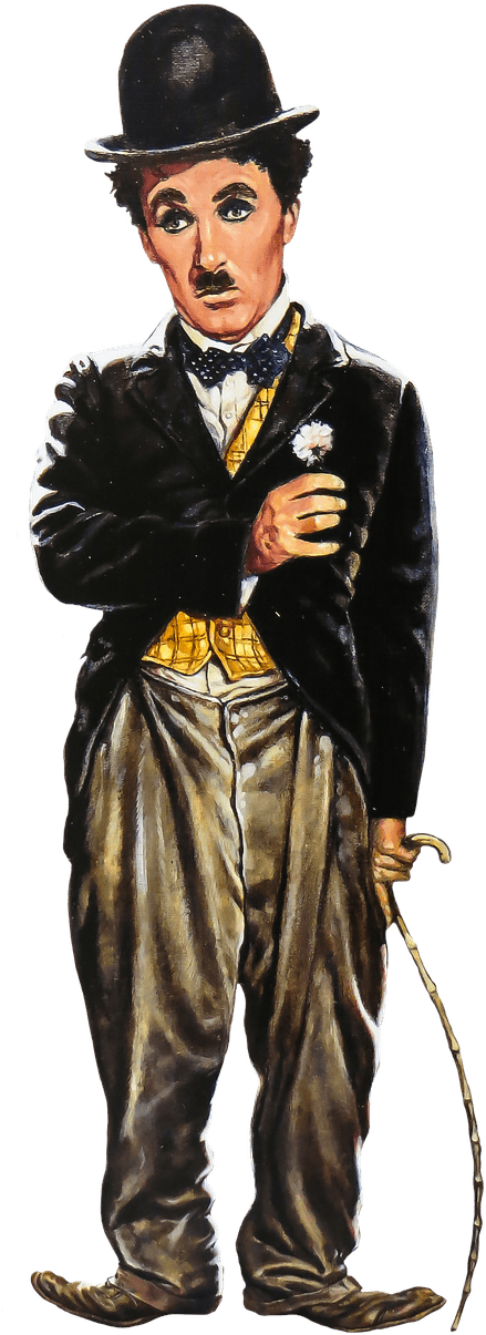 Actor Png High-quality Image - Charlie Chaplin Poster With Quotes (430x720), Png Download