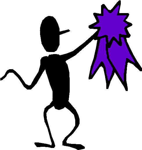 Main Character - Bean People Clip Art (489x516), Png Download