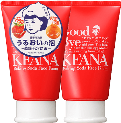 Keana Baking Soda Foam Wash - Ishizawa Keana Baking Soda Face Wash Foam (422x453), Png Download