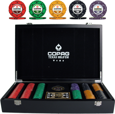 Copag Texas Holdem Poker Set - Copag Texas Hold Em Poker Set (500x500), Png Download
