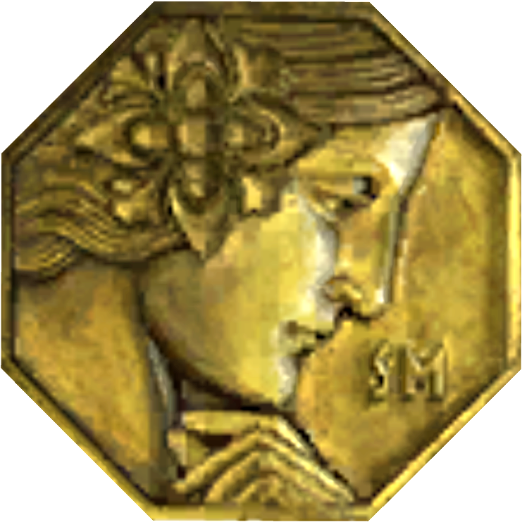 Sierra Madre Chip - Fallout Sierra Madre Chip (800x800), Png Download