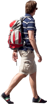 People Hiking Png Clip Library Stock - Costa Adeje (350x350), Png Download