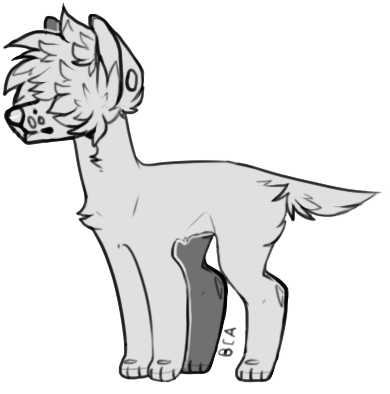 Hair - Dog With Hair Base (500x484), Png Download