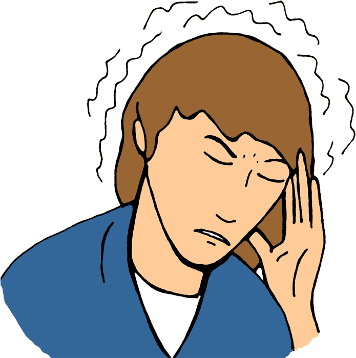 So I'm Fifty - Have A Headache Clipart (700x721), Png Download