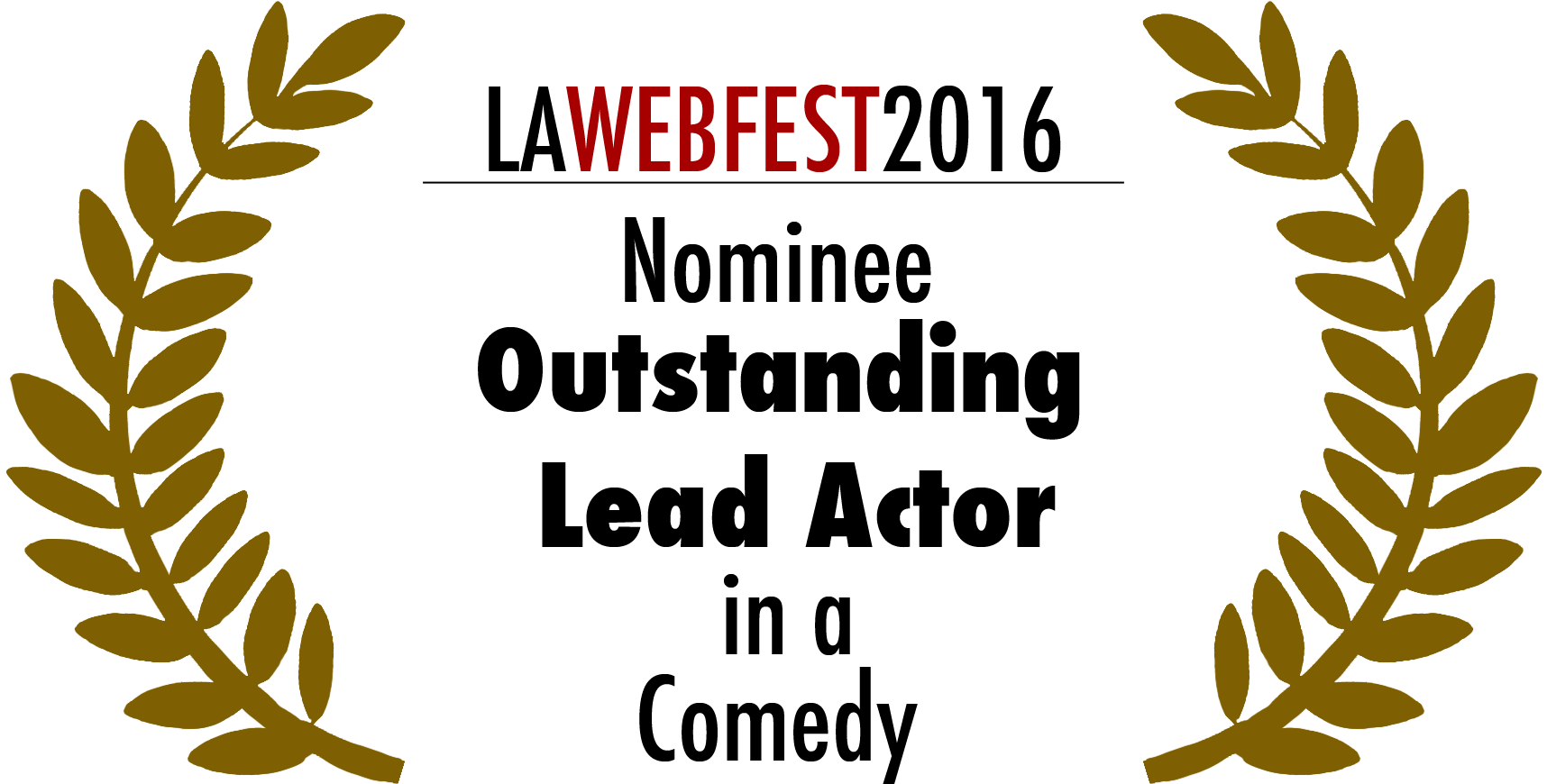 Comedy - Film Festival Laurels (1920x1080), Png Download