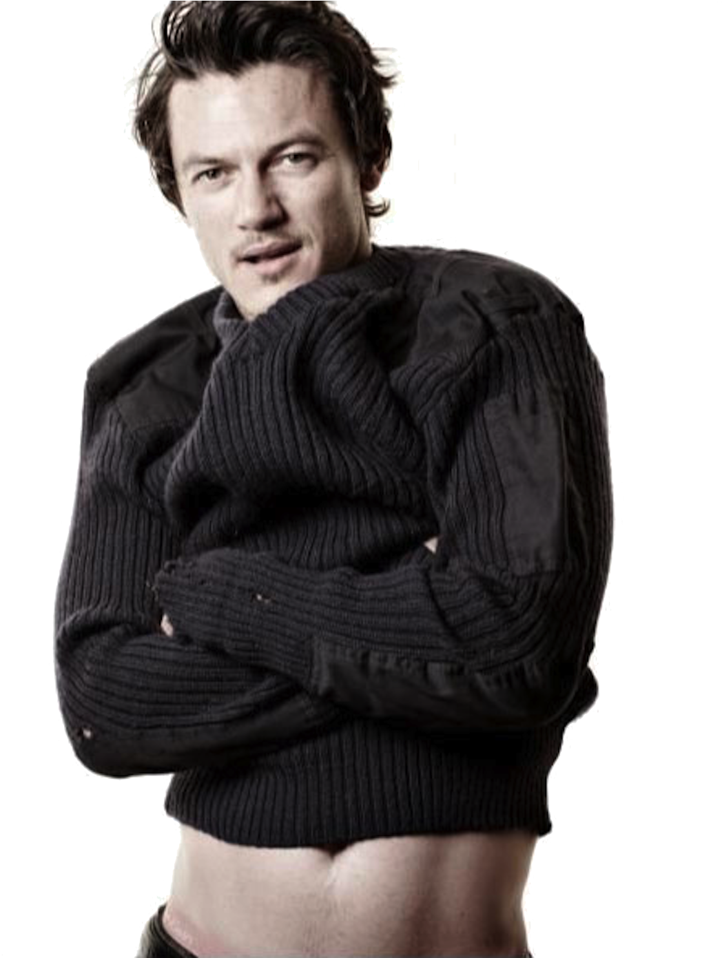 Luke Evans Png Clipart - Luke Evans And Rachel Weisz (1200x1390), Png Download