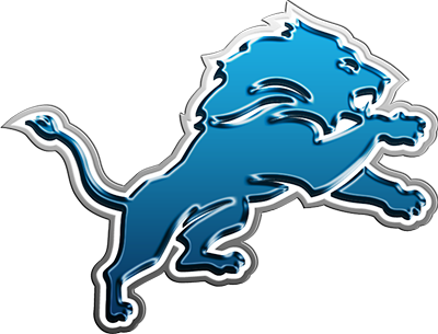 Detroit Lions New Logo - Detroit Lions 3d Logo (400x305), Png Download