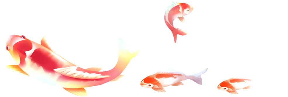 Hand Drawn Cartoon Goldfish Png - Portable Network Graphics (1024x407), Png Download