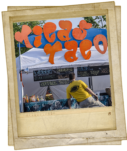 Festival Attendees Come From All Around The Midwest, - Picture Frame (450x524), Png Download