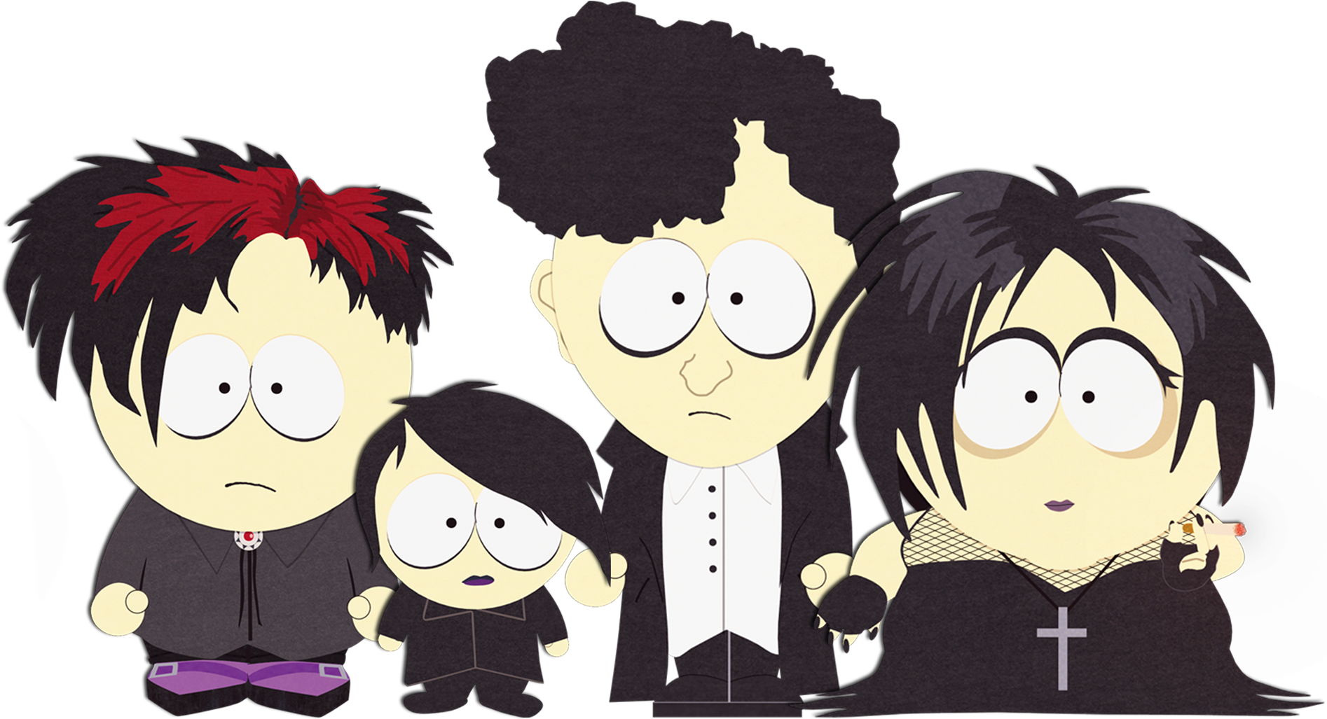 Current - South Park Goths (1920x1080), Png Download