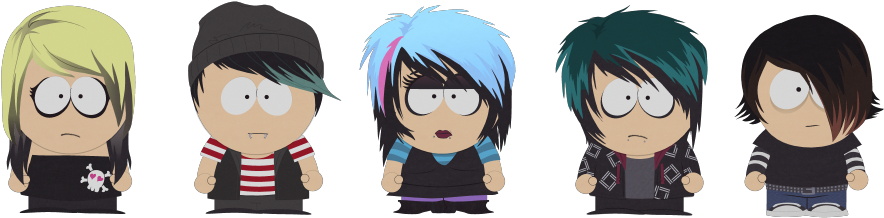 Official South Park Studios Wiki - South Park Los Emos (960x540), Png Download