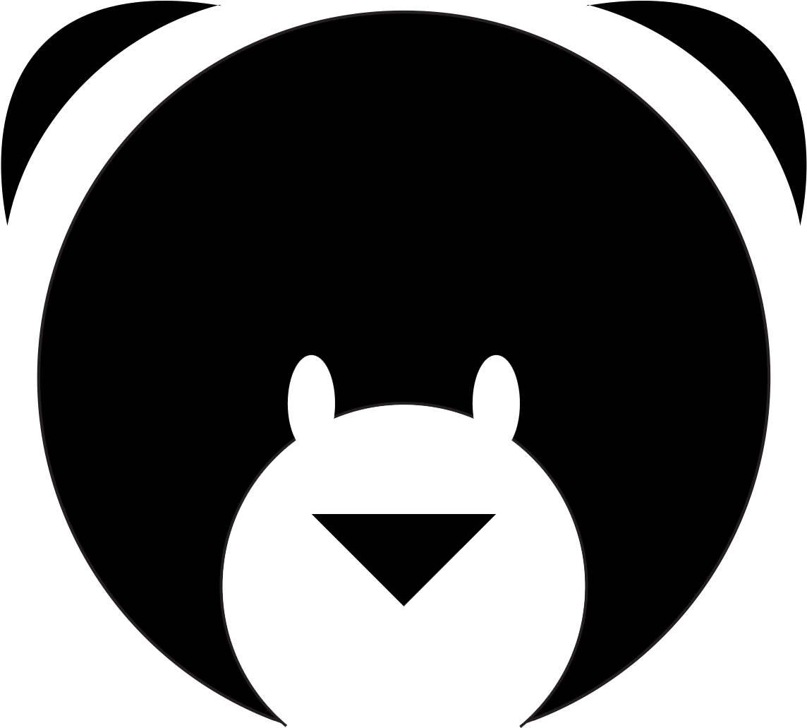 Bear Logo, Bears, Bear - Bear Logo Png (1501x1498), Png Download
