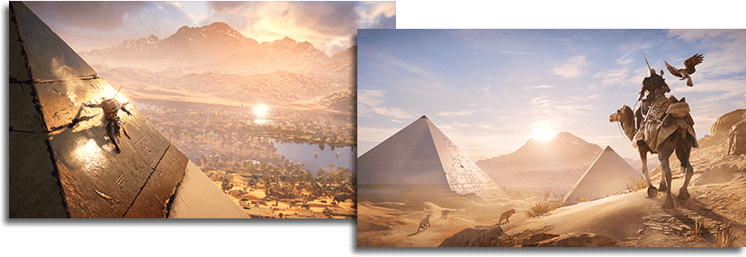 Assassin's Creed - Assassins Creed: Origins Deluxe Edition (850x300), Png Download