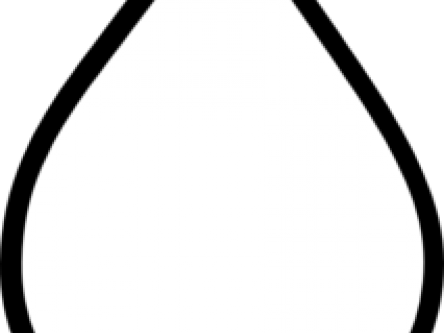 Drawn Raindrops Svg - White Raindrop (640x480), Png Download