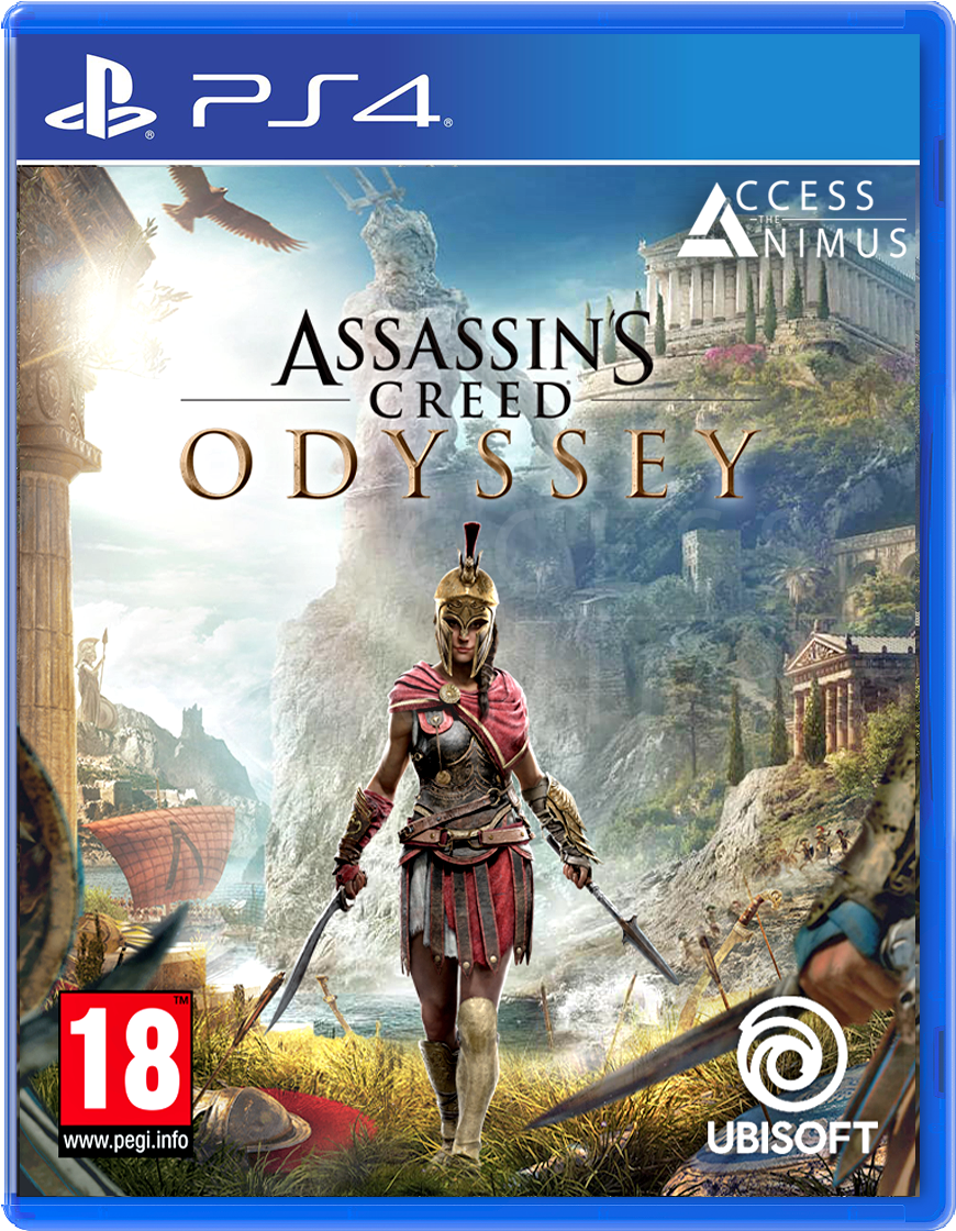 Alternative Assassin's Creed Odyssey - Assassin's Creed Odyssey Reversible Cover (945x1194), Png Download