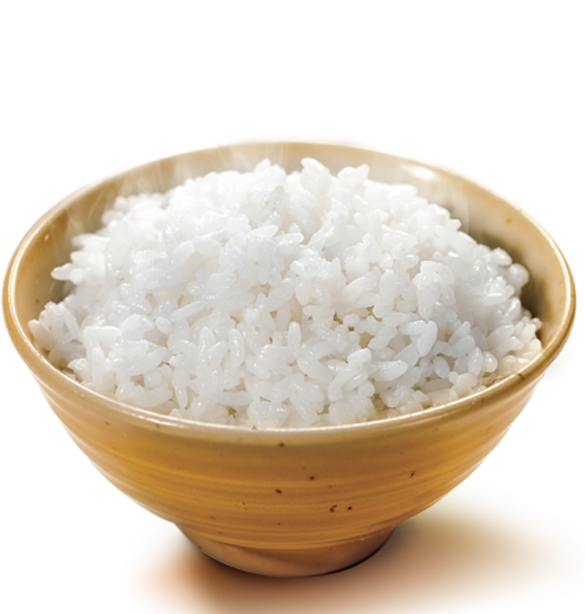 Cooked Glutinous Sticky Transprent - Bowl Of Rice Png (1200x1200), Png Download
