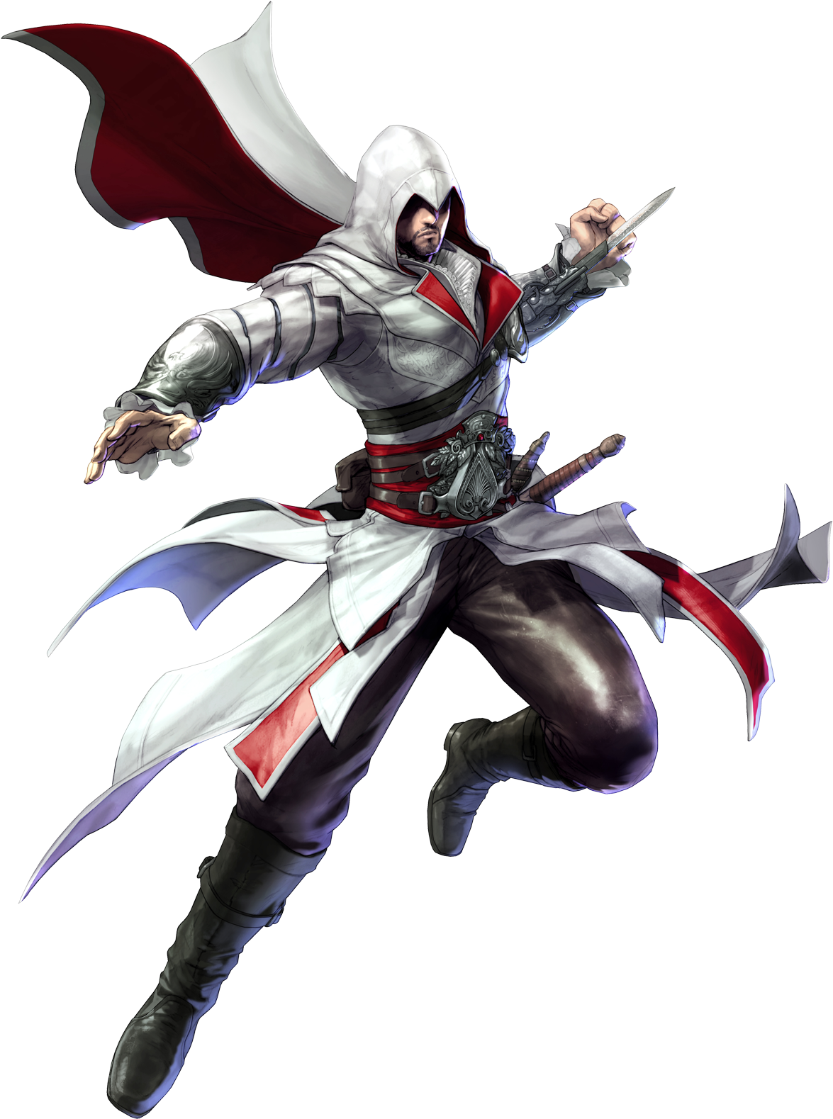 Assassins Creed Revelations Ezio Png Download - Soul Calibur 5 Art (1200x1622), Png Download