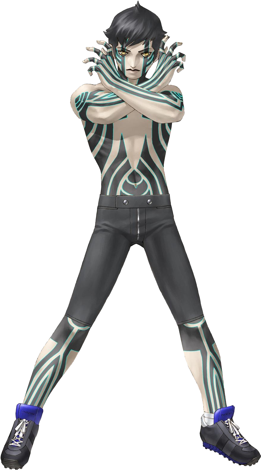 Evilkatarn - Demi Fiend Smt (878x1580), Png Download
