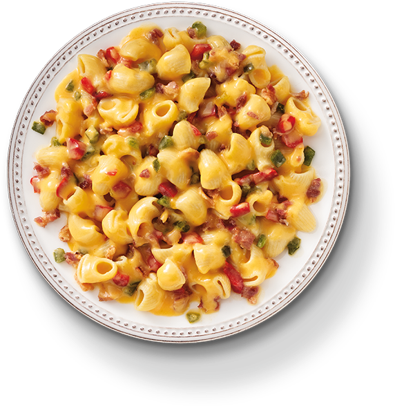 Macaroni And Cheese Png - Bacon Mac And Cheese Png (591x594), Png Download