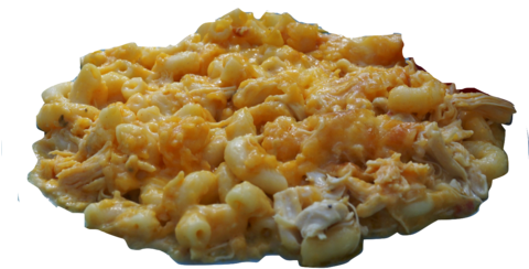 Buffalo Chicken Macaroni & Cheese - Chicken (479x267), Png Download