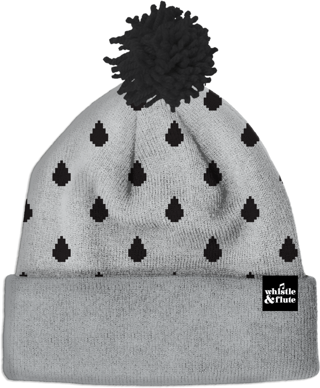 Raindrops Beanies - Whistle And Flute Kids Beanie (1500x1500), Png Download