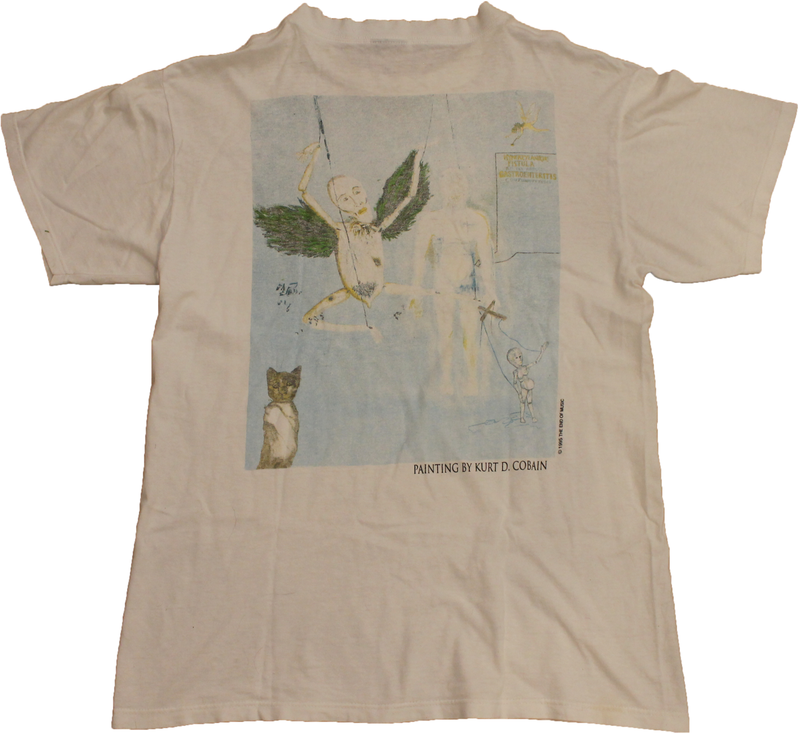 Kurt Cobain 1994 Portrait Memorial Large - Kurt Cobain (2048x2005), Png Download