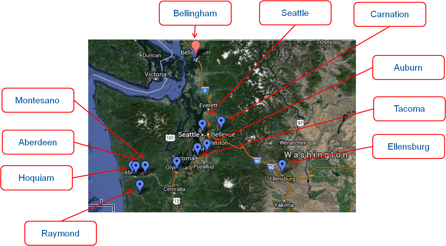 The Kurt Cobain And Nirvana Tour Part - Washington (1446x797), Png Download