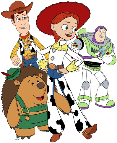 Buzz Lightyear And Woody Png - Toy Story (396x483), Png Download
