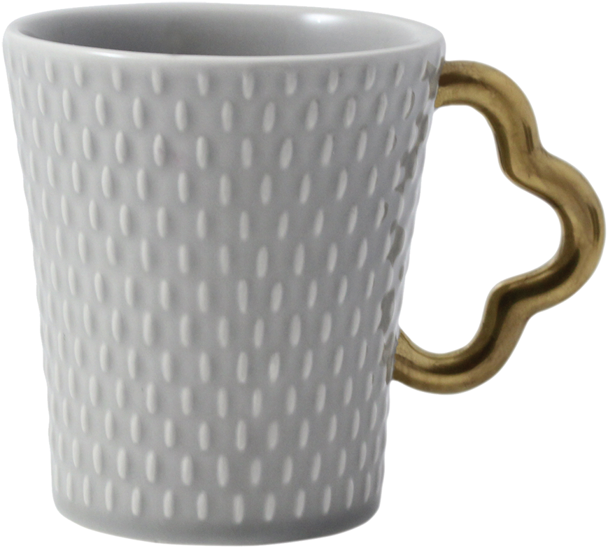 1 Mug Or Gris Perle - Gien Pandora Mug, Light Grey (869x783), Png Download