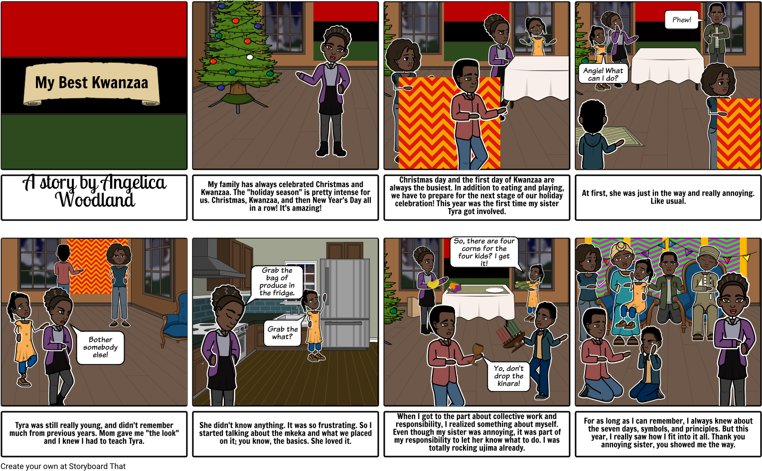 Kwanzaa Narrative - Holiday (1548x962), Png Download