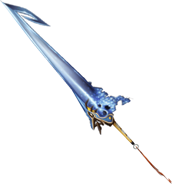 Real Final Fantasy Sword - Final Fantasy 10 Sword (610x650), Png Download
