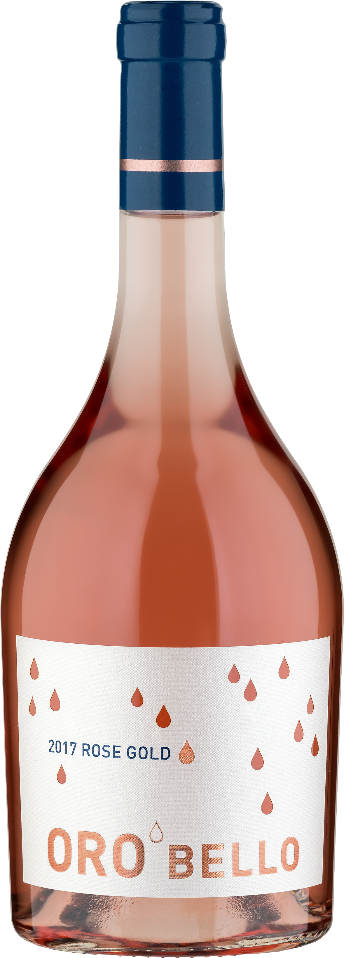 Label - Oro Bello Rose (1222x3300), Png Download