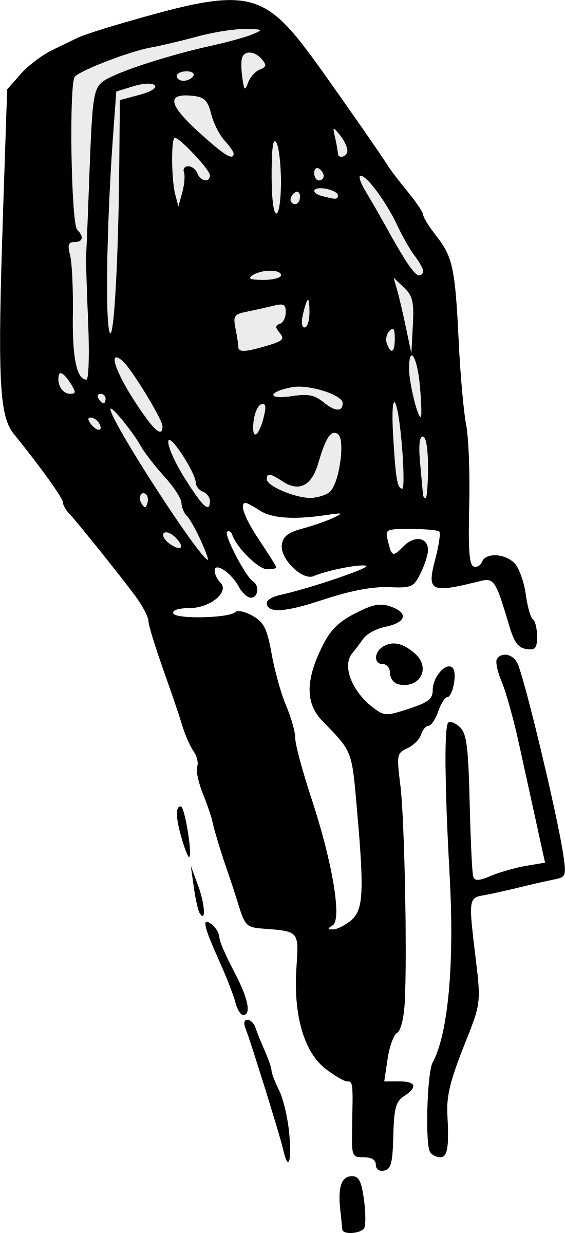 This Free Icons Png Design Of Vintage Microphone (1100x2400), Png Download