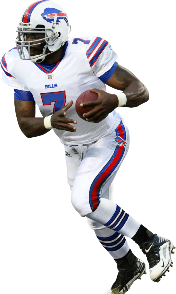 Michael Vick In Buffalo Rich Sports Talk Png Bills - Lesean Mccoy Transparent Bills (613x1024), Png Download