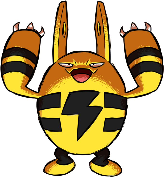 Png - Elekid (800x862), Png Download